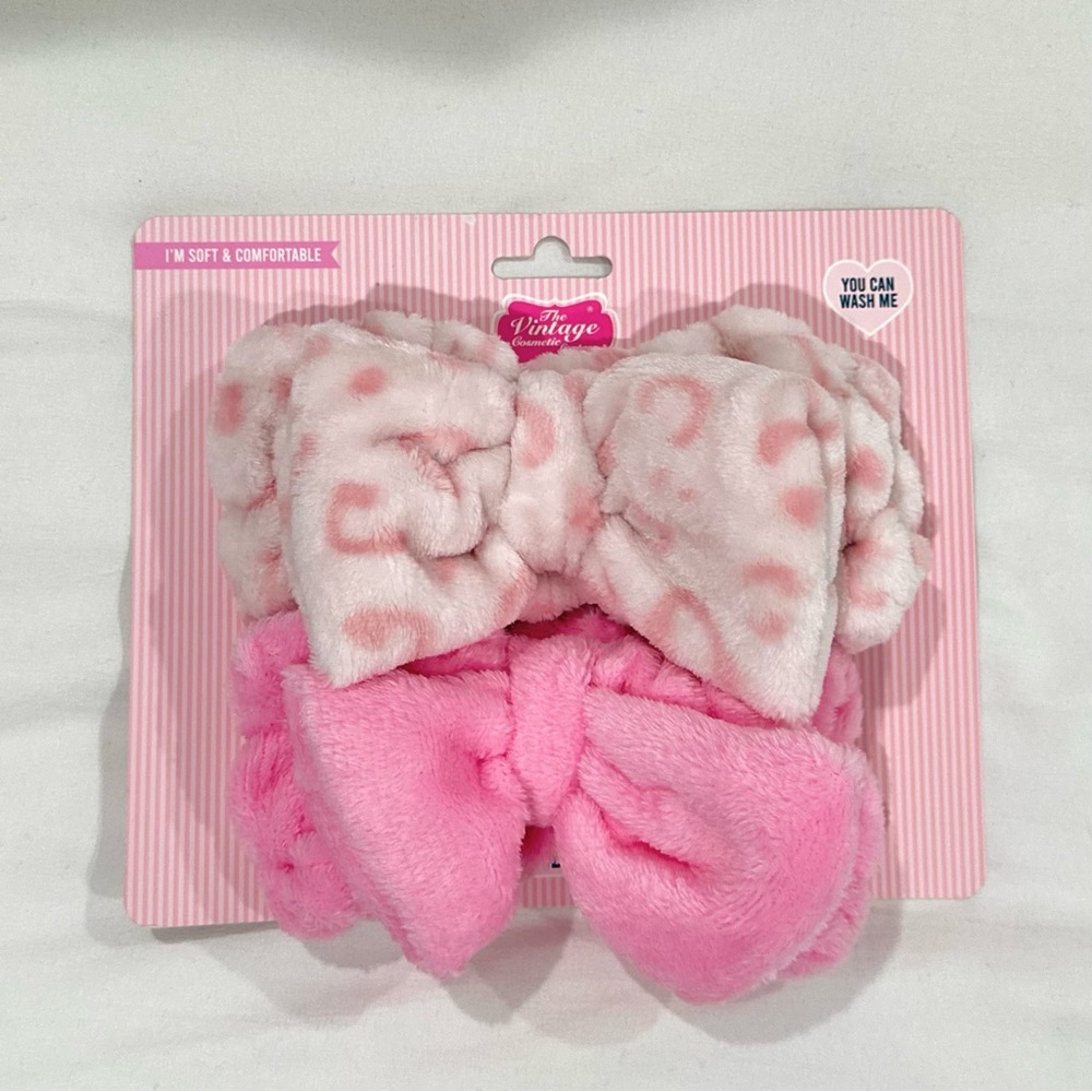 The Vintage Cosmetic Spa Headband Duo